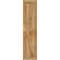 Ekena Millwork Framed Board-n-Batten Shutters w/Z-Bar, Rough Sawn Western Red Cedar, 10 3/4W x 46H, PR RBF06Z11X046RWR - alternate 4